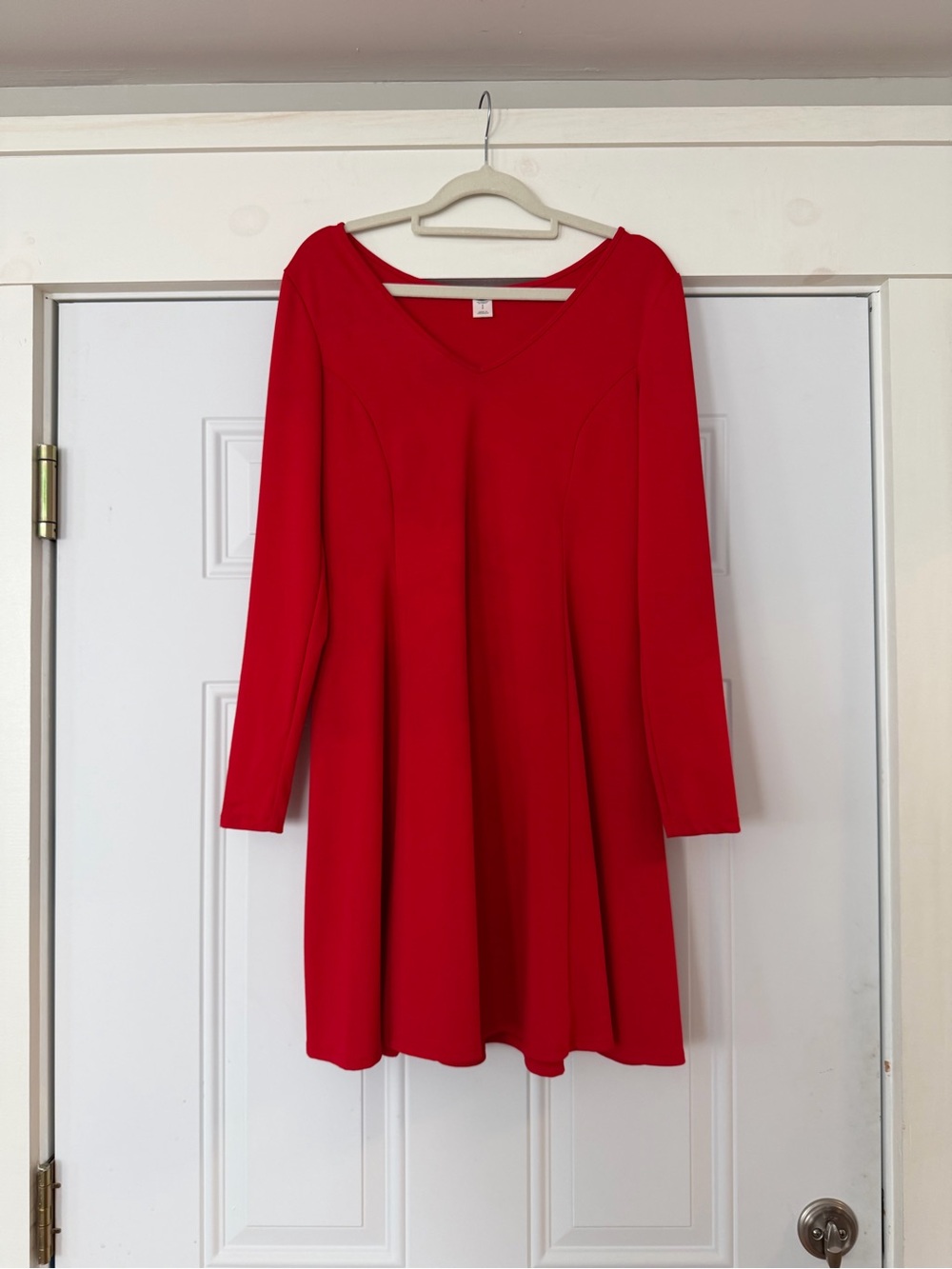 Old Navy V-Neck Long Sleeve A-Line Dress